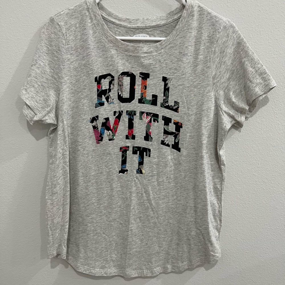 Roll with it tee